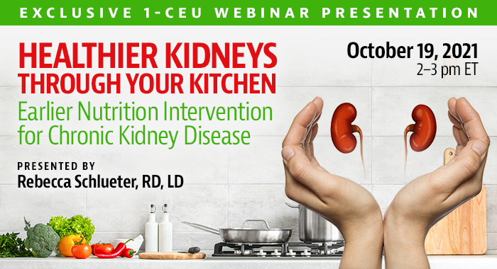 Healthier Kidneys Through Your Kitchen