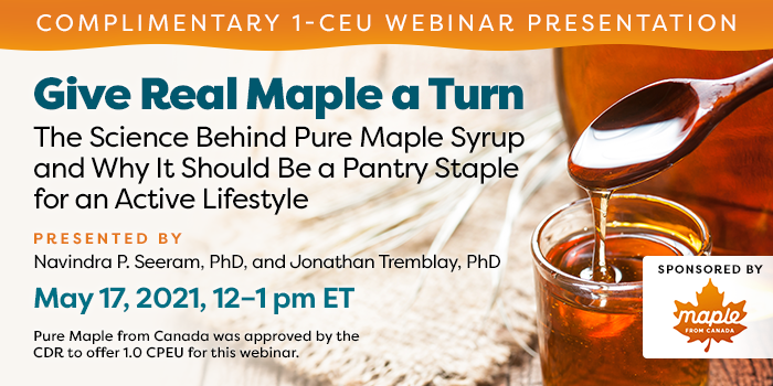 Give Real Maple a Turn Webinar by Maple From Canada
