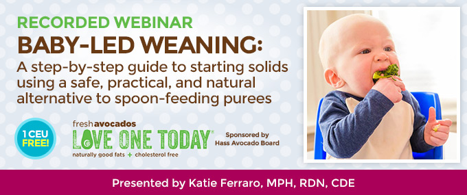 Feeding Babies Video Series – Baby-led weaning 