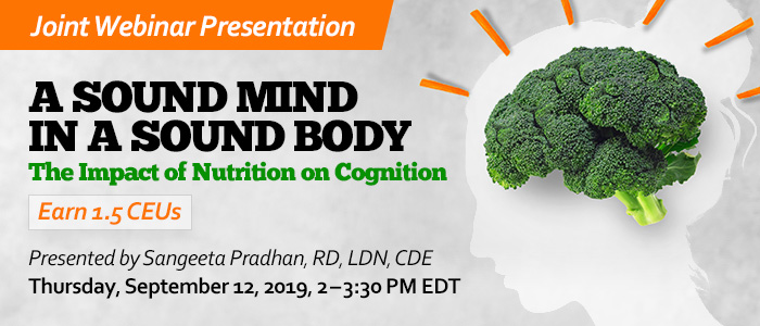 Sound mind in a sound body: Nutrition