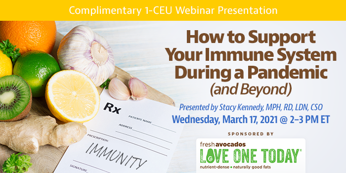 Complimentary webinar on immune health