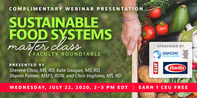 Sustainable Food Systems Master Class - Faculty Roundtable