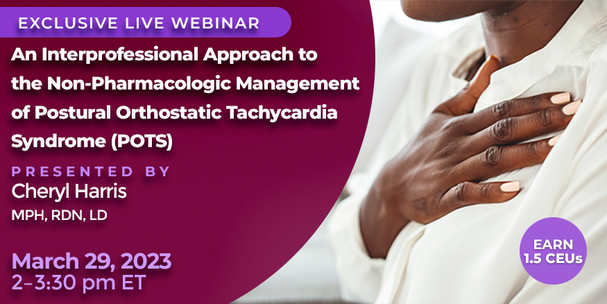 Webinar: An Interprofessional Approach to the Non-Pharmacologic