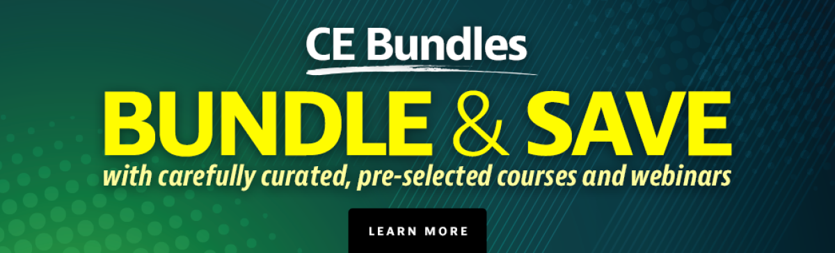 Check Out Our New CE Bundles!